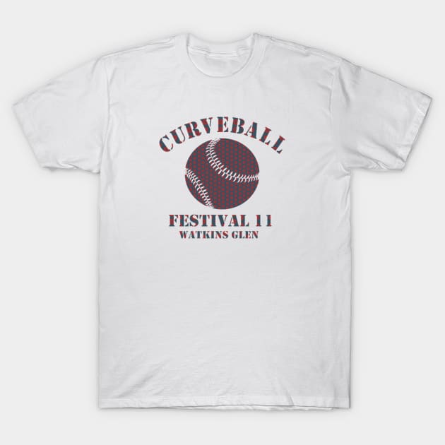 Phish: Curveball (baseball) T-Shirt by phlowTees